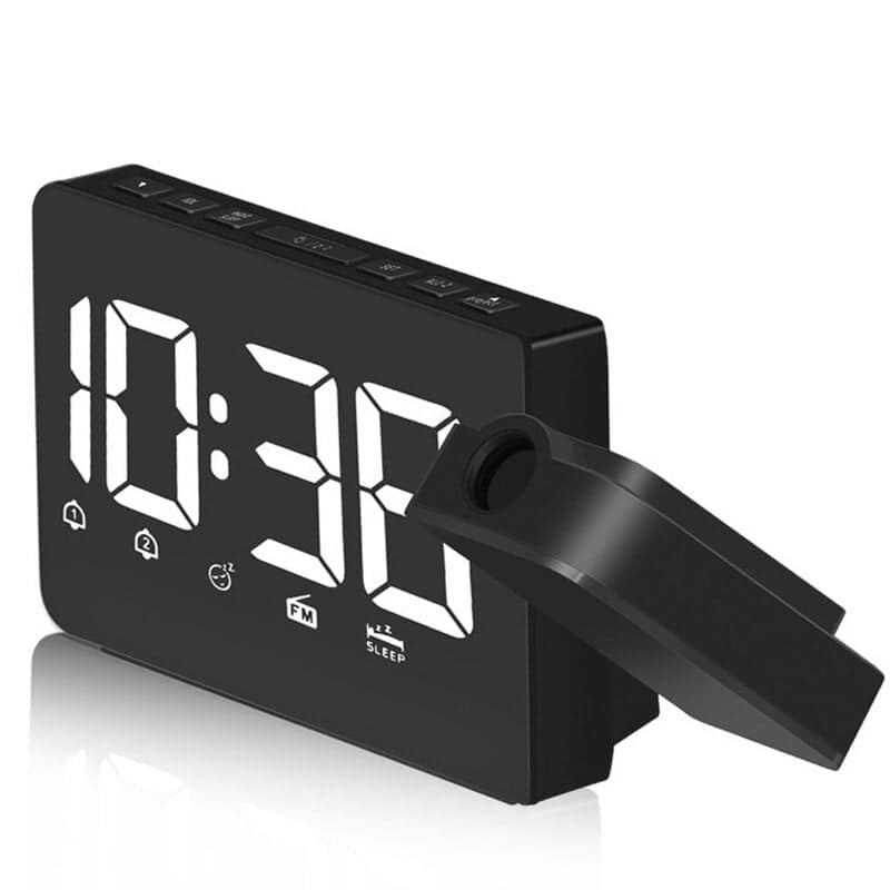 Alarm clock with radio